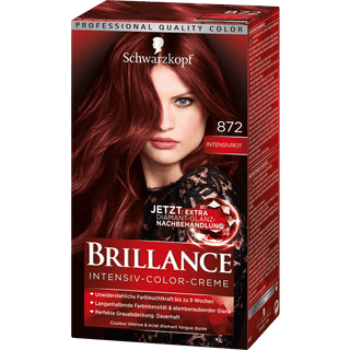 Brillance Intensiv-Color-Creme 872 Intens rød