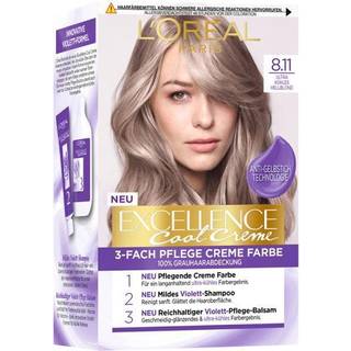 L’Oréal Paris Excellence Cool Creme 8.11 Ultrakølig lys blond