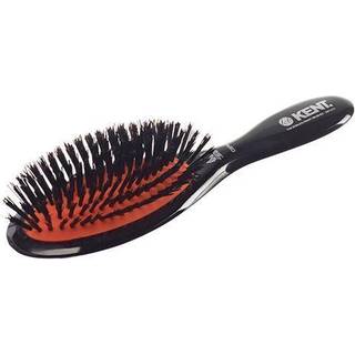 Kent Brushes Classic Shine Medium Black Bristle Hairbrush