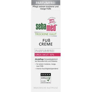 sebamed Tør hud fodcreme parfumefri urea 10 % 519.50 DKK/1 L