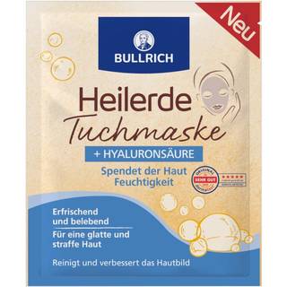 Bullrich Heilerde stofmaske + hyaluronsyre