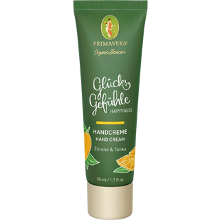 Primavera Kropspleje Handpflege LykkefølelseHåndcreme 50 ml (1.780,00 kr / 1 l) - 50 ml
