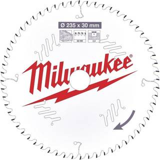 Milwaukee Rundsavklinge, træ 235x30x2,4x60 mm