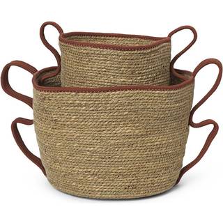 Ferm Living Verso opbevaringskurv 2 dele Brick