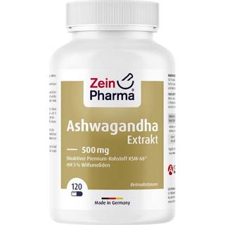 Ashwagandhaekstrakt, 500 mg - 120 kapsler