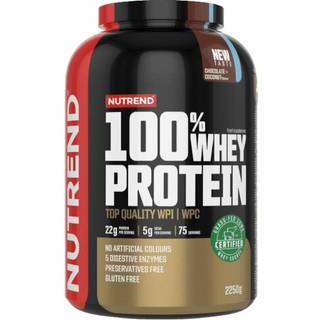 Nutrend - 100% Whey Protein, Chokolade Kokosnød - 2250g
