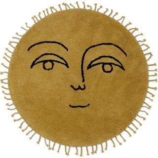 Sun Tufted Rug - Yellow - Ø130 cm