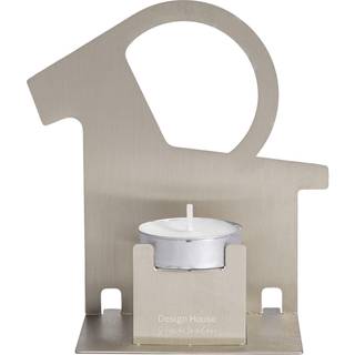 Design House Stockholm Pop-up fyrfadsholder julebuk Rustfrit stål