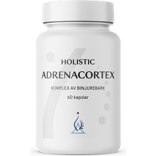 Holistic Adrenacortex 150 mg, 60 kapsler