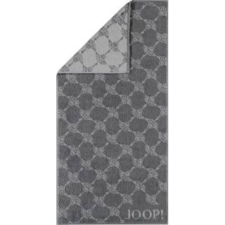 JOOP! Herren Duschtuch grau Baumwolle & Mix gemustert