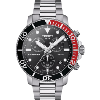 Elegant Herre Tissot SEASTAR 1000 Chronograph Ur (Ø 45 mm)
