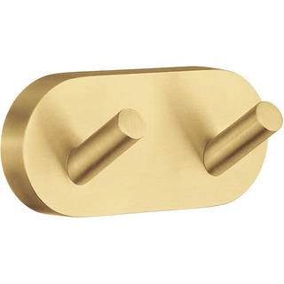 Smedbo home dobbelt krog messing hv356