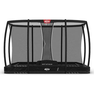 BERG Ultim Champion InGround inkl Sikkerhedsnet    Black  Safety Net DELUXE 330 x220 cm