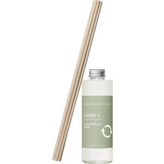 Skandinavisk Fjord Duft Diffuser 200ml - Refill - Duftpinde Glas - 20413