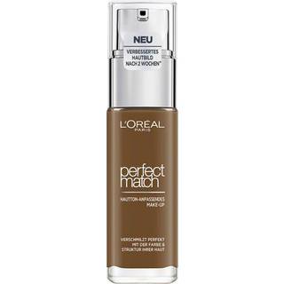 L'Oréal Paris Perfect Match Flydende foundation - Mørkerød