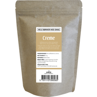 Creme Smagskaffe 225g Hele kaffebønner