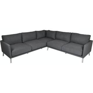 Fritab Easy hjørnesofa Grå 3-personers sofa H & 2-personers sofa V