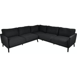 Fritab Easy hjørnesofa Sort 2-personers sofa H & 3-personers sofa V