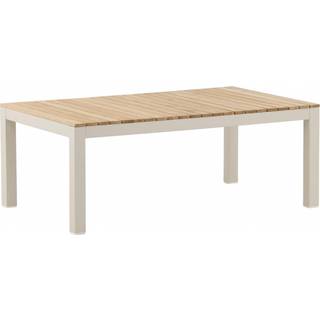 Brasilia sofabord beige, teak.