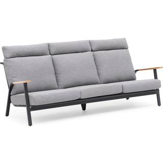 Hillerstorp Kungshult 3-personers sofa Grå med grå hynde