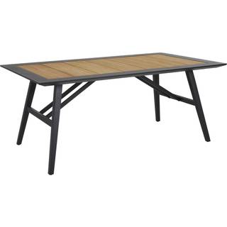 Brafab, Chios Spisebord 100x175 cm Sort/Teak Brafab