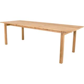 Cane-Line - Grace spisebord, 240x90 cm Inkl. teak bordplade Teak