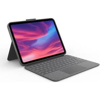 Logitech Combo Touch - tastatur og folio-kasse - med trackpa - 920-011435