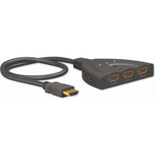 Goobay HDMI Switch 3x1 - 4K@60Hz