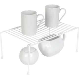 Smart Design Cabinet Storage Shelf Rack - Medium (8,5 x 13,25 tommer) - Steel Metal Wire - Skabspladefatten T?ller & Pantry Organizer Organizatio