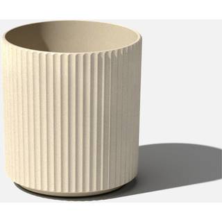 Veradek Demi Series Round Planter til Porch Patio Backyard | Holdbart plastbetalt materiale | Moderne d? Cor til høje planter blomster