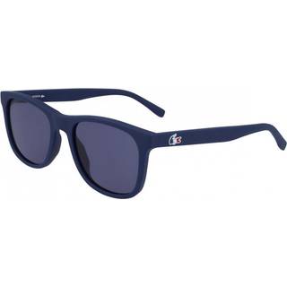 Lacoste Unisex L929SEOG 424 Solbriller Plast Blå Blå Firkantet