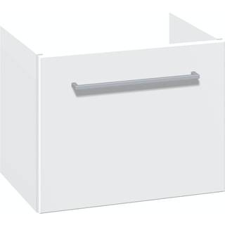 Dansani Mido underskab 52 cm med en skuffe - Mat hvid