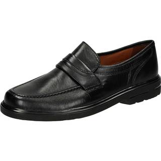 Sioux Herren Loafer schwarz Glattleder