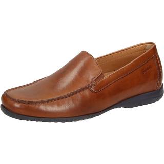 Sioux Herren Slipper braun, cognac Glattleder