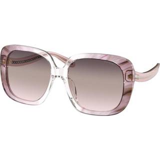 Coach HC8323U C6185 5656U8 56 Solbriller Kvinder Lyserød - Transparent Pink Ombre - 56mm
