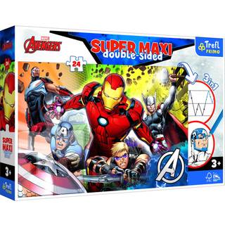 Trefl Primo Marvel Avengers Super Maxi Puslespil 24 Brikker