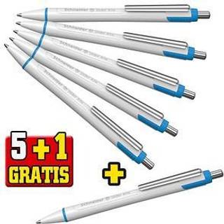 Schneider Slider Xite kuglepen (bl?kfarve: bl? linjebredde XB uudslettelig refill) Pakke med 6 bl?