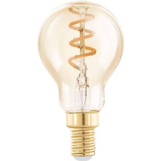 EGLO LED pære P45 Krone Spiral 4W/820 145 lumen amber dæmpbar E14