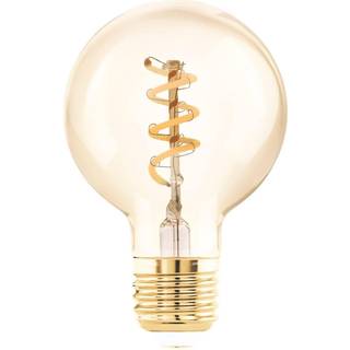 EGLO LED pære G60 Globe 4W/820 145 lumen amber dæmpbar E27