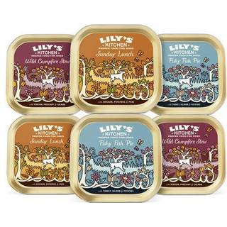 Lily´s Kitchen vådfoder til hund, Grain Free Multipack - 6 stk.