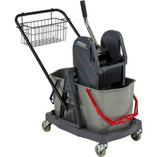 SPRiNTUS Moppevogn Dobbelt 2x17 l, Moppresse (301.001)