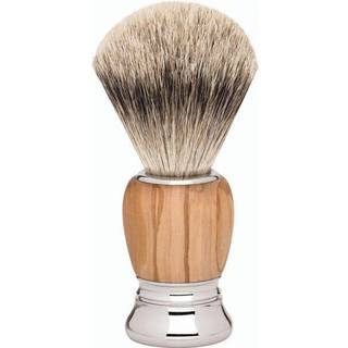 ERBE Shaving Shop Barberkost Premium Milano barberpensel sølvspids Olivetræ 1 Stk. (1.076,00 kr / 1 stk.) - 1 Stk.