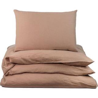 NG Baby Påslakan Vagga Muslin Brown