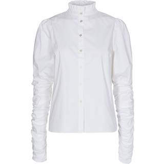 Co'couture Sandy Poplin Puff Shirt Bluse 95420 White (SMALL)