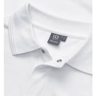 ID PRO Wear Langærmet Polo Trøje Hvid