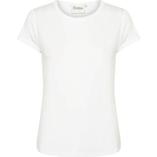 My Essential Wardrobe 16 The Modal Tee Toppe & T-Shirts 10703596 Bright White (XSMALL)