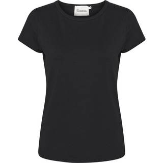 My Essential Wardrobe 16 The Modal Tee Toppe & T-Shirts 10703596 Black (XSMALL)