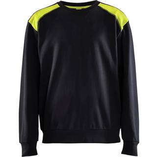 Blåkläder 3580 Sweatshirt / Sweatshirt - 4XL - Sort/Rød
