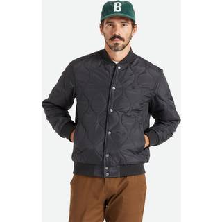 Brixton Dillinger Vatteret Bomberjakke Sort