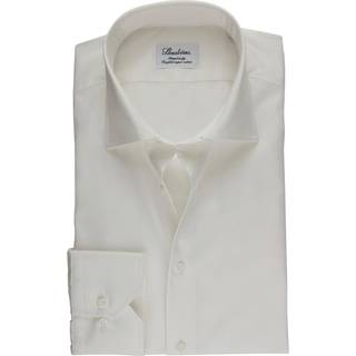 Stenströms Champange Skjorte i twill | Herre |Herreskjorter | Fitted Body | Størrelse: 43 | Champange | Solid | Lange Ærmer